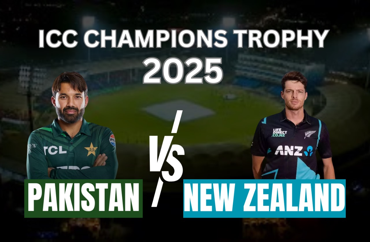 Pakistan vs New Zealand Champions Trophy 2025 Match