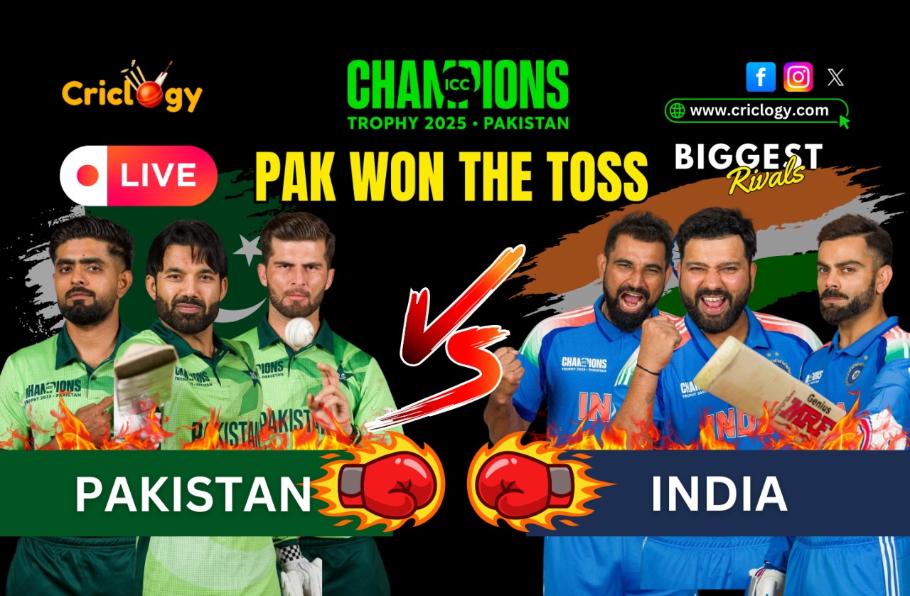 Pakistan won the toss